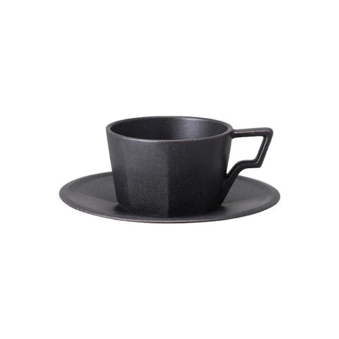 OCT šálek s podšálkem 300 ml černý - La Boheme Cafe - Pražírna výběrové kávy Edit alt text