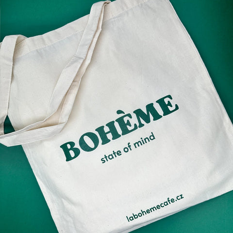 Taška z lehké bavlny La Bohème Café State of Mind