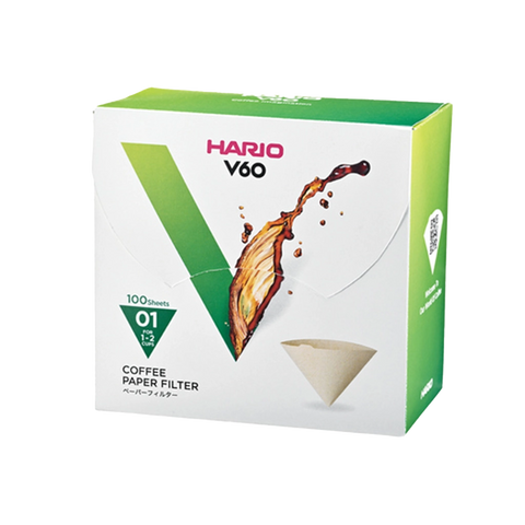 Hario V60-01 Filtry 100 ks