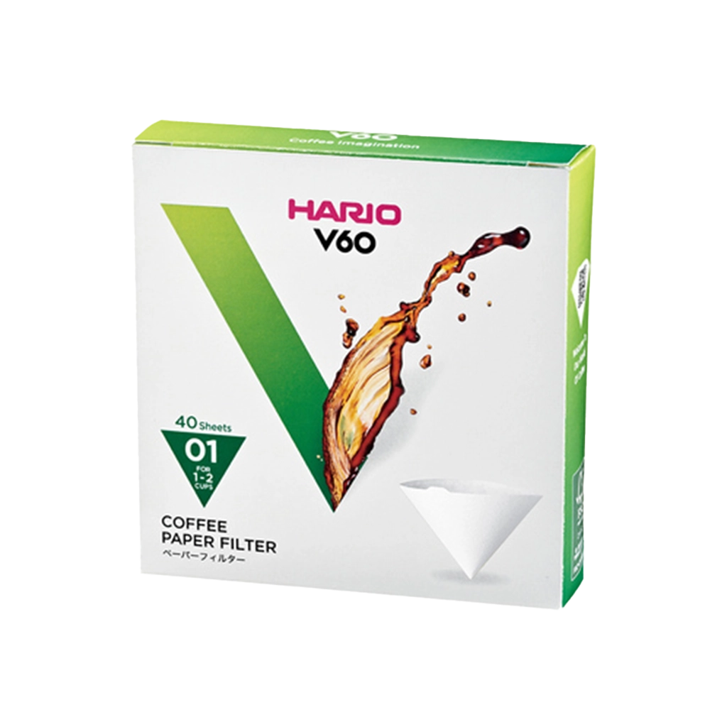 Hario V60-01 Filtry 40 ks