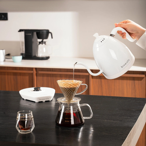 Brewista Artisan Gooseneck White kettle 1 l