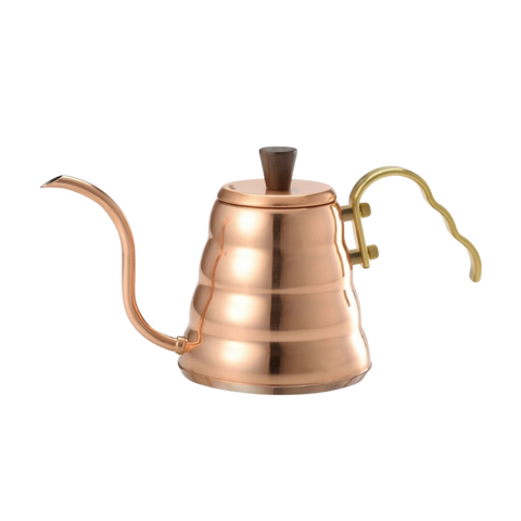 Hario V60 Buono Měděná Zalévací Konvice 0,9 l - La Boheme Cafe Pražírna výběrové kávy