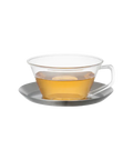 Kinto Cup with saucer CAST 220 ml made of stainless steel