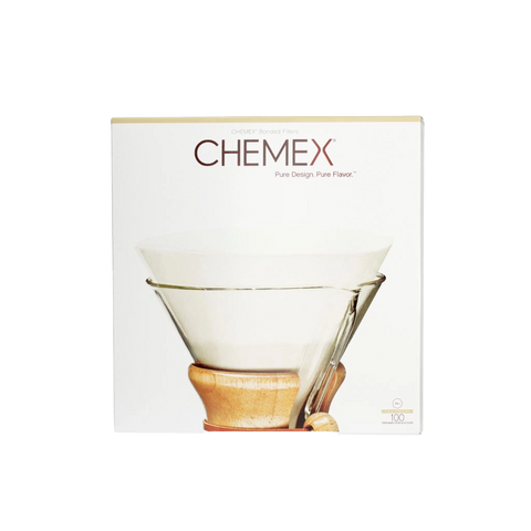Chemex Bonded Filters Unfolded Circle - bílé - 6, 8, 10 šálků