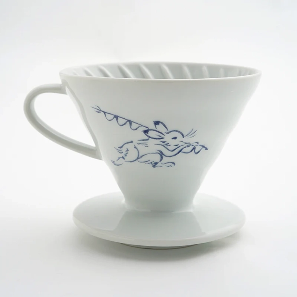 Hario V60-02 Keramický Dripper Tachikichi Choju Giga