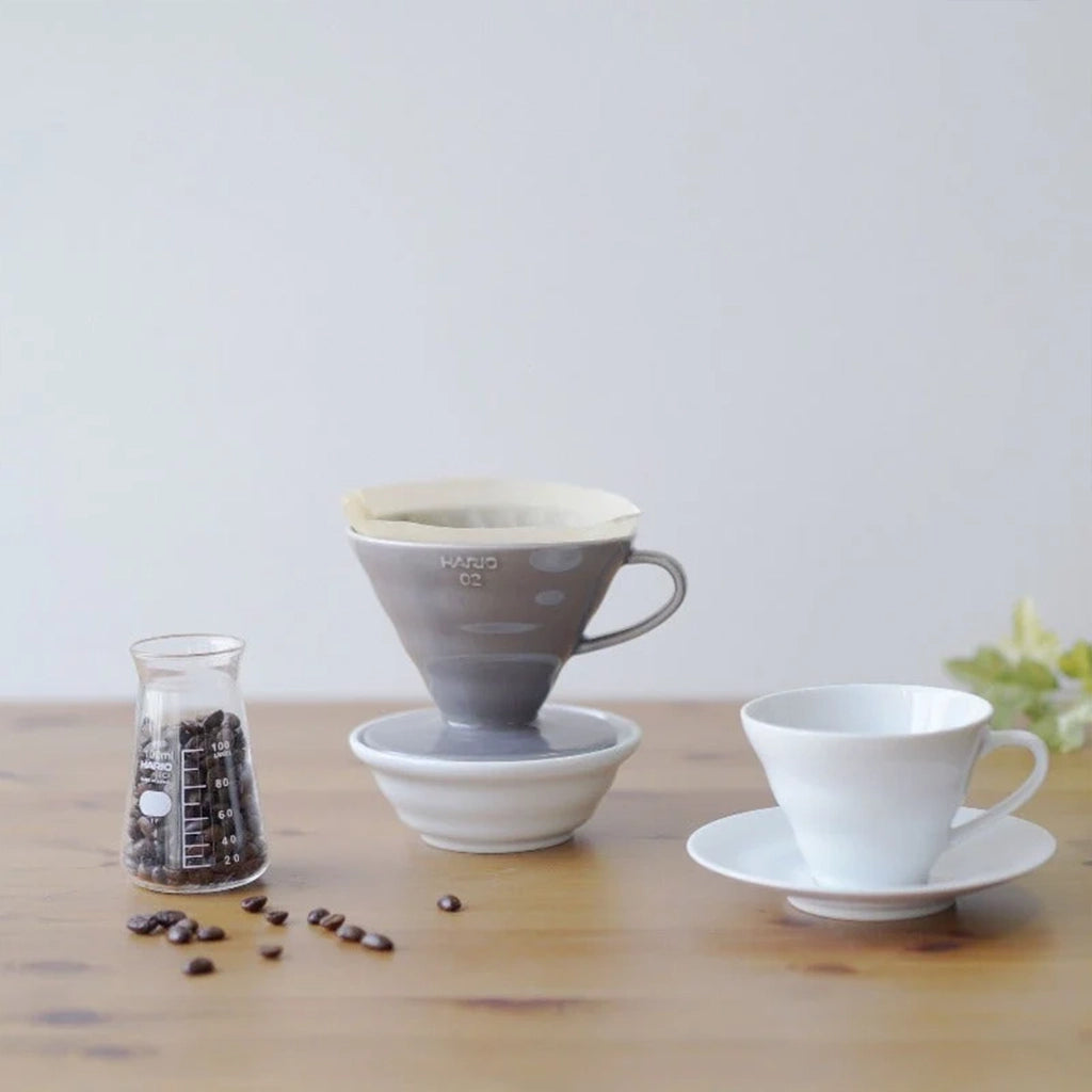 Hario V60-02 Keramický Dripper - La Boheme Cafe - Pražírna výběrové kávy