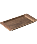 Kinto SEPIA non-slip tray 360x180 mm walnut