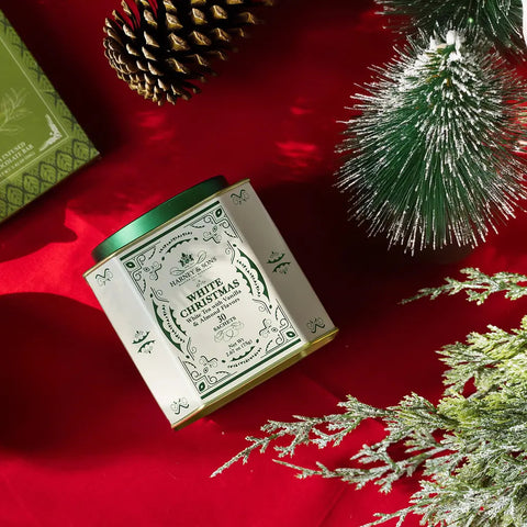 White Christmas Tea with Cardamom and Almonds