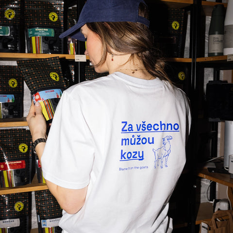 T-Shirt  “Blame It on the Goats”