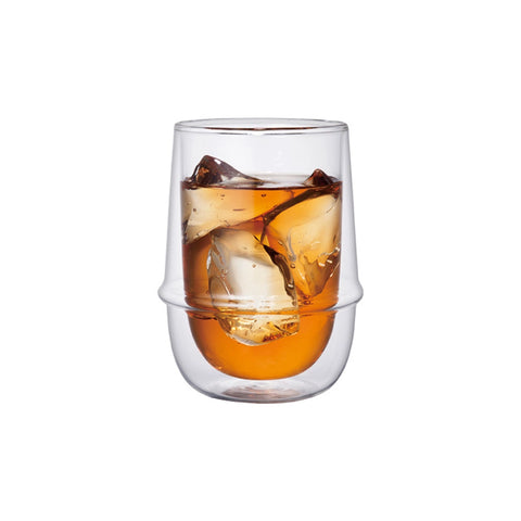 KRONOS dvoustěnná sklenička na ice tea 350 ml - La Boheme Cafe