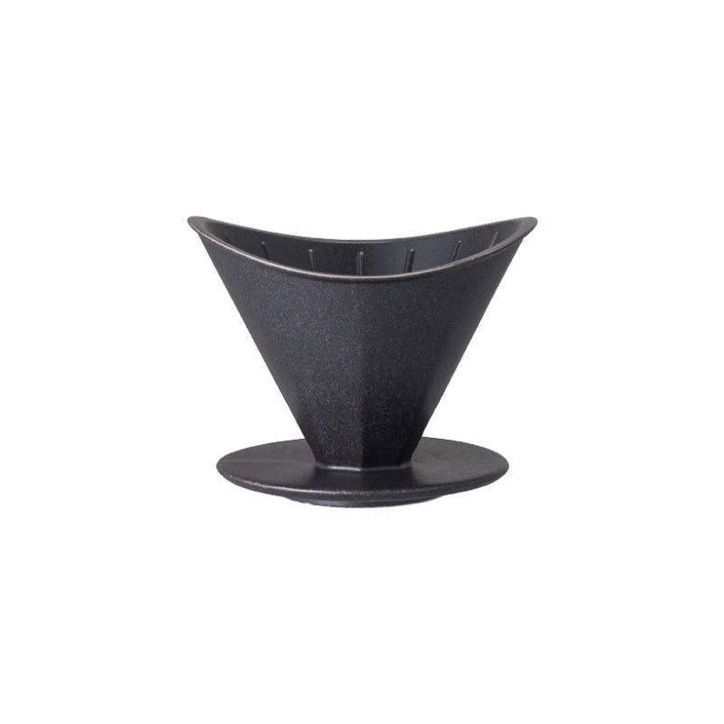 Kinto OCT coffee dripper 2 cups black