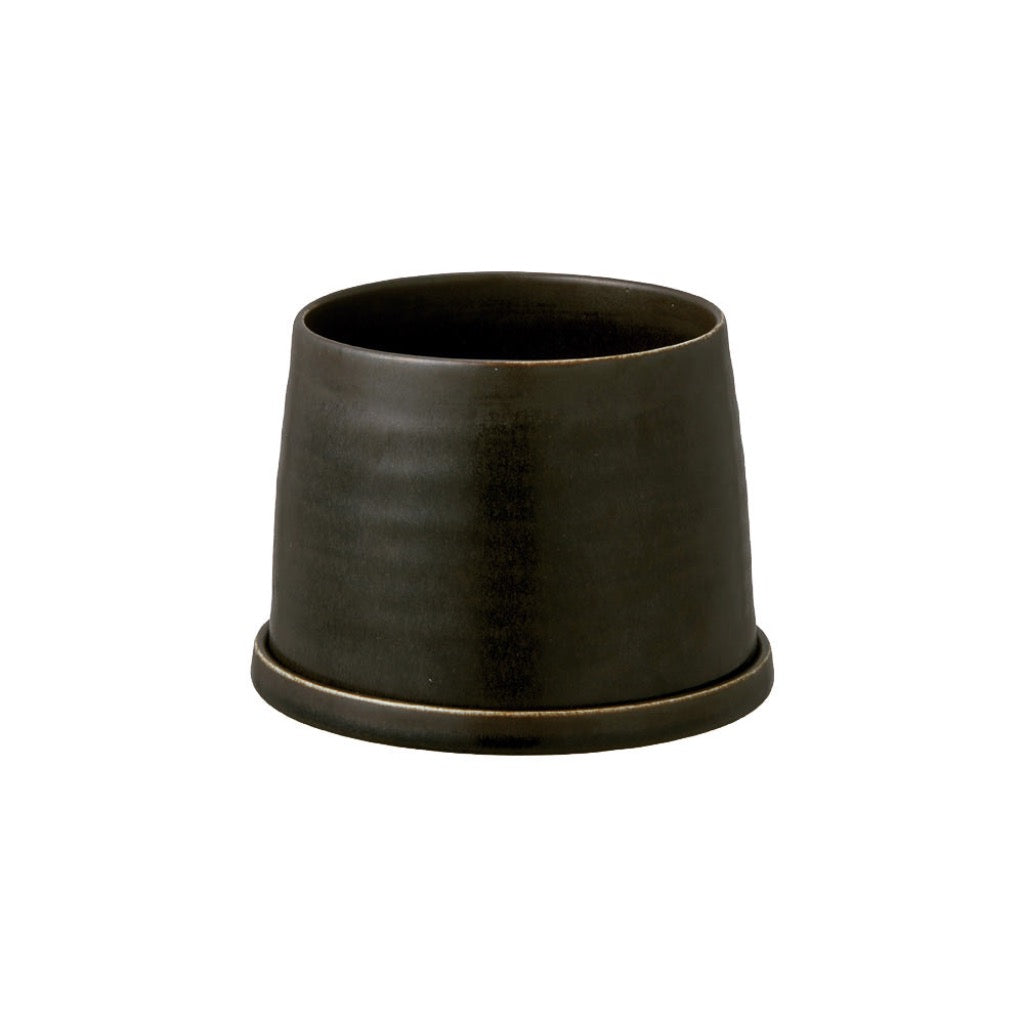 PLANT POT 192_ 125 mm černý