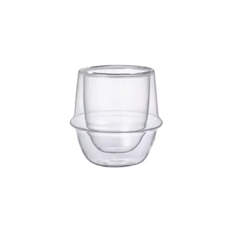 Kinto KRONOS double-walled espresso cup 80 ml