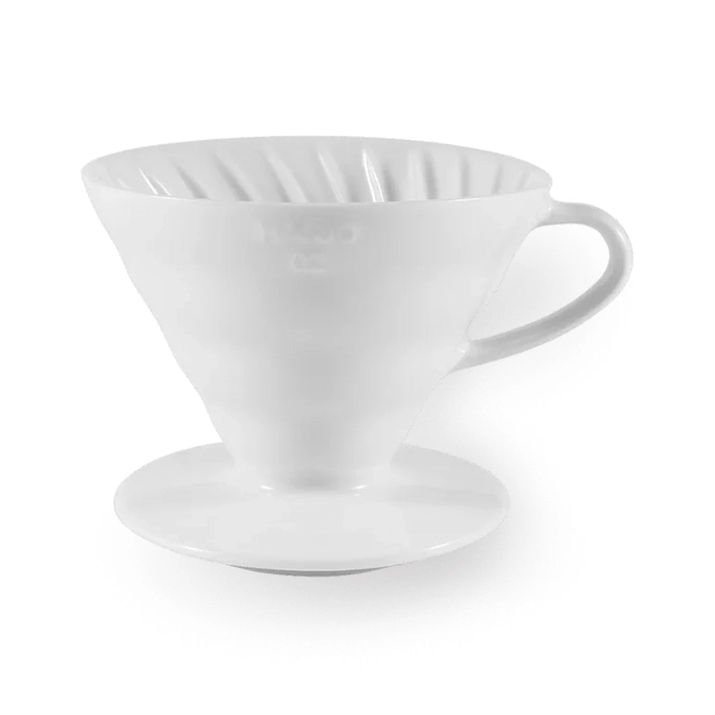 Hario V60-02 Keramický Dripper - La Boheme Cafe - Pražírna výběrové kávy