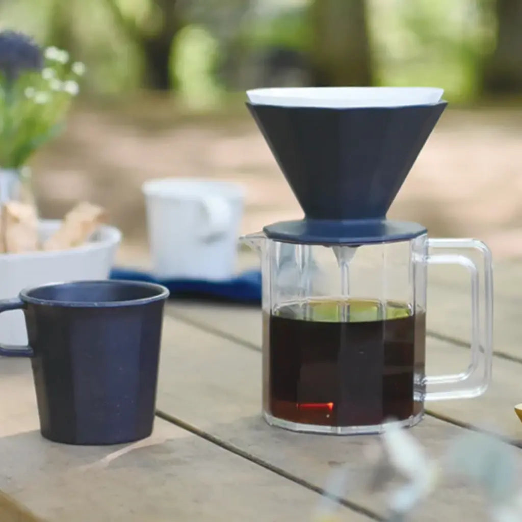 Kinto ALFRESCO dripper and mug set 735 ml